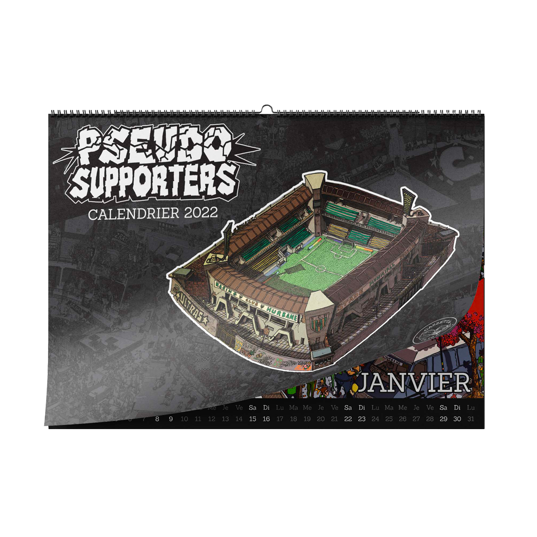 PSEUDO SUPPORTERS : CALENDRIER 2022