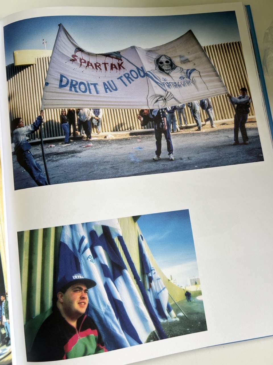 Virage Sud 1990/91 d'Alain Sauvan – un livre photo sur les ultras de Marseille