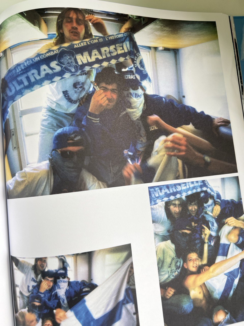 Virage Sud 1990/91 d'Alain Sauvan – un livre photo sur les ultras de Marseille
